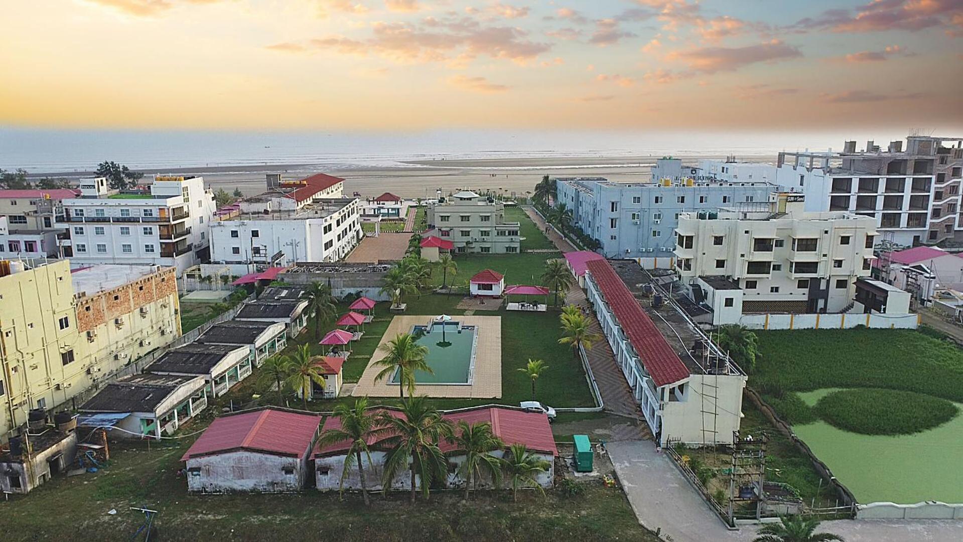 Silver Sand Eco Resort !! Beachfront !! With Biggest Pool And Huge Open Area !! Ideal For Weddings !! Couple Friendly !! 만다르모니 외부 사진