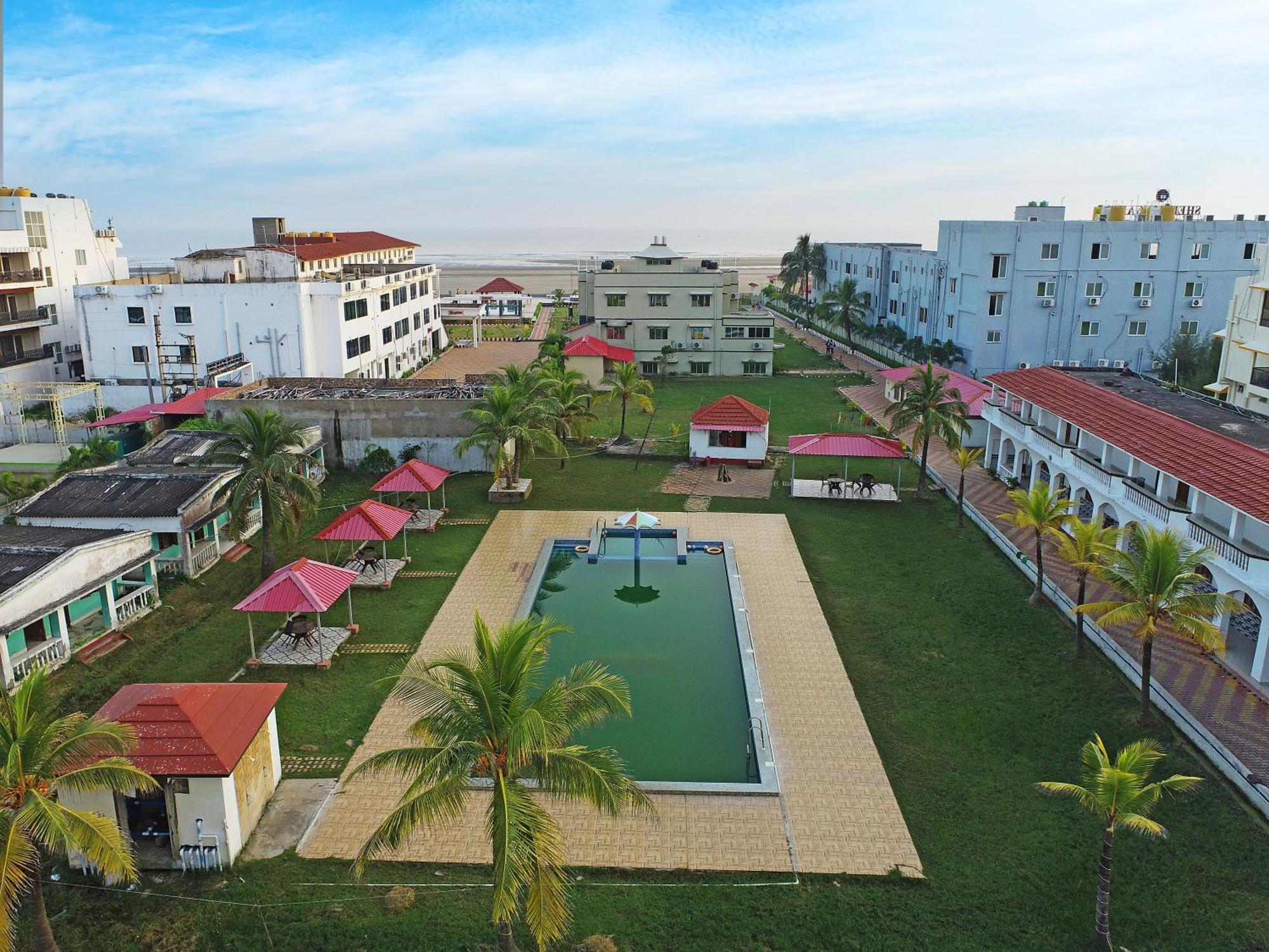Silver Sand Eco Resort !! Beachfront !! With Biggest Pool And Huge Open Area !! Ideal For Weddings !! Couple Friendly !! 만다르모니 외부 사진